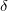 \delta \delta