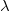 \lambda \lambda
