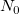 N_0 N_0