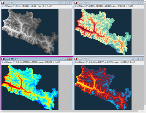 GeoTIFFs In Differenct palletes.png