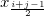 x_{\frac {i + j - 1}{2}} x_{\frac {i + j - 1}{2}}