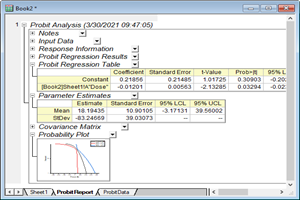 Probit Analysis