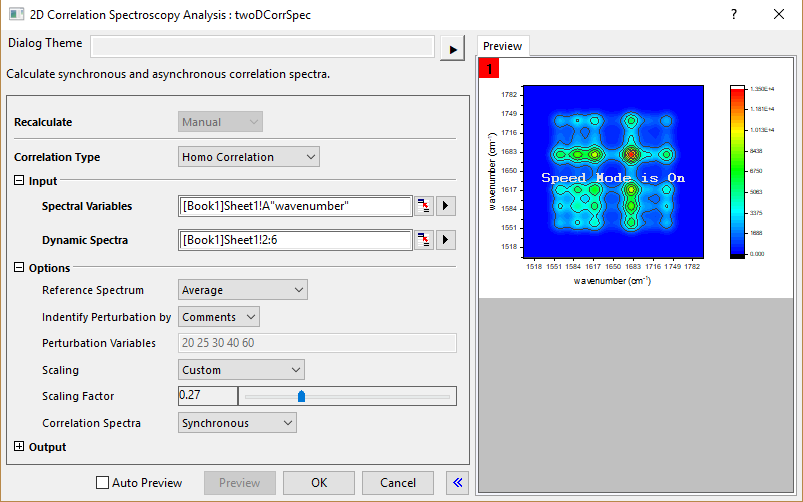 Help Online - Apps - 2D Correlation Spectroscopy Analysis (Pro)