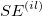 SE^{(il)} SE^{(il)}