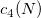 c_4(N) c_4(N)
