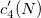 c_4'(N) c_4'(N)