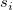 s_i s_i