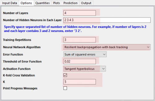 Help Online Apps Neural Network Fitting Pro