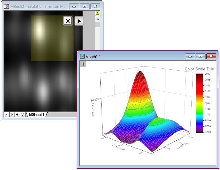 Help Online - Apps - Plot Sub Matrix