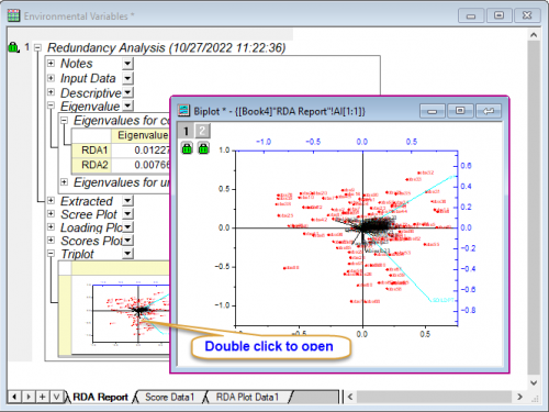 Help Online - Apps - Redundancy Analysis (Pro)