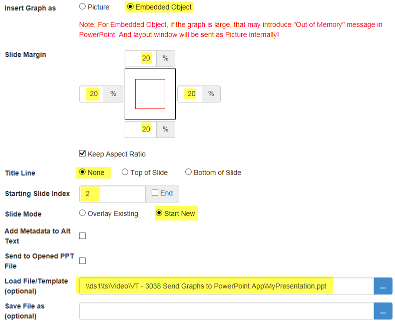 Help Online Apps Send Graphs to PowerPoint