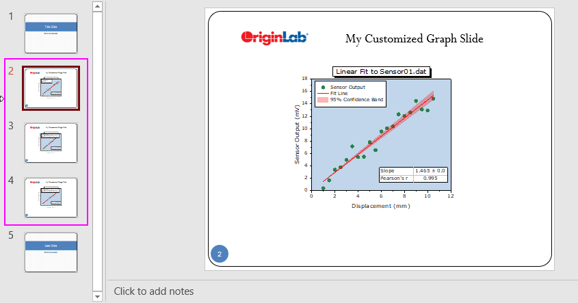Help Online - Apps - Send Graphs to PowerPoint