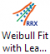 Weibull Fit with Least Squares Method icon.png