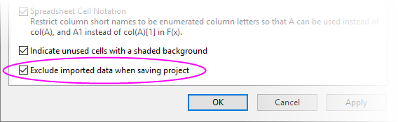 Exclude imported when saving Properties dialog.png