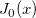 J_0(x) J_0(x)
