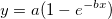 y=a(1-e^{-bx}) y=a(1-e^{-bx})
