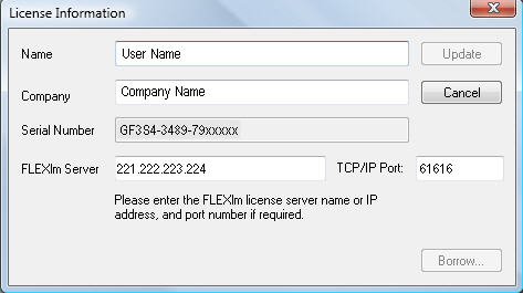 flexlm firewall ports