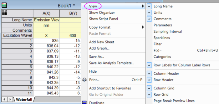 Help Online - Quick Help - FAQ-476 Can I control what header rows to ...