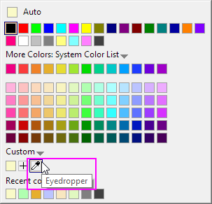 Help Online - Origin Help - Customizing Data Plot Colors