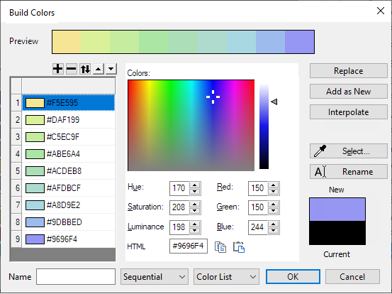 inserting a word color theme into publisher