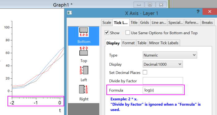 make a lable for a graph in excel on mac