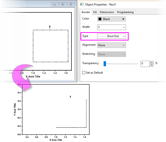 Help Online - Quick Help - FAQ-1172 Why short dot rectangle is missing ...