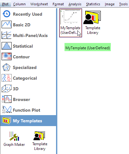 Help Online - Tutorials - Basic 2D Plotting