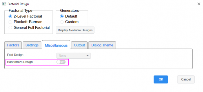 Help Online - Tutorials - DOE:2-Level Factorial Design
