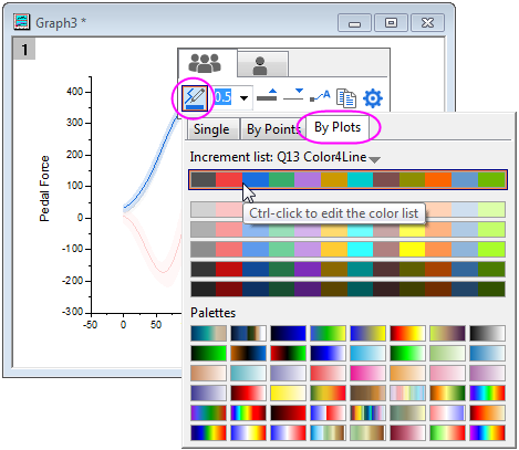 Help Online - Tutorials - Error Bars with Fill Area