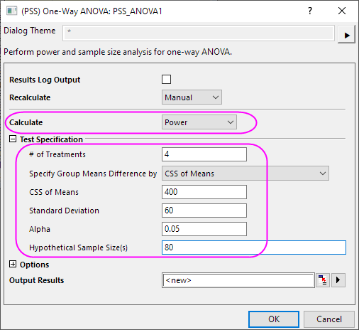 Help Online - Tutorials - Power and Sample Size