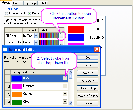 Help Online - Tutorials - Stack Column With Labels