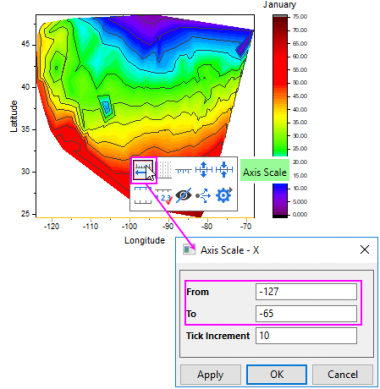 Help Online - Tutorials - XYZ Contour