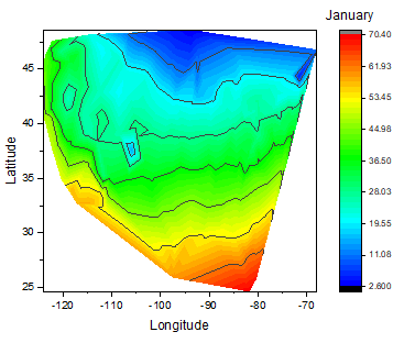 Help Online - Tutorials - XYZ Contour