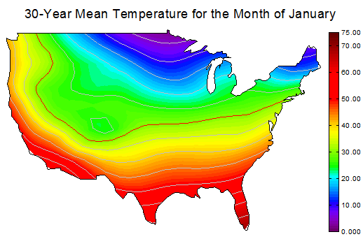 Help Online - Tutorials - XYZ Contour