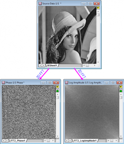 origin help 2d fft filters pro