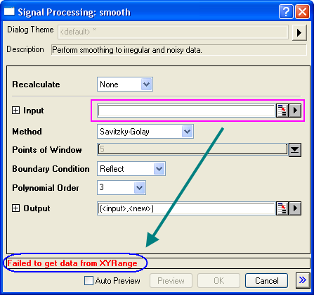 Help Online - Origin Help - Error Messages and User Prompts