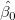\hat{\beta_0} \hat{\beta_0}