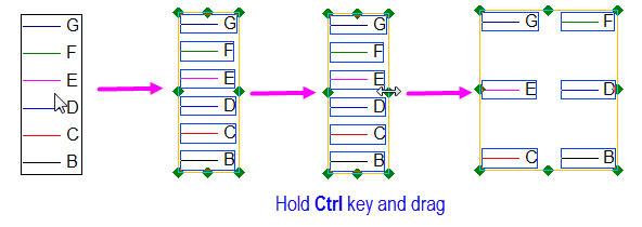 Help Online - Origin Help - Manual Control of the Graph Legend