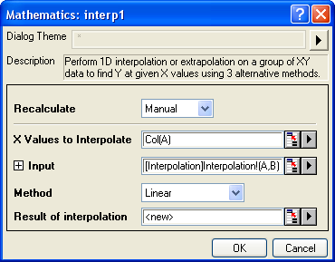 Help Online - Origin Help - Origins Analysis Dialog Boxes