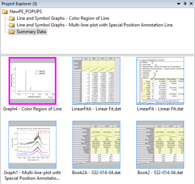 Help Online Origin Help Project Explorer