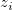 z_i\, z_i\,