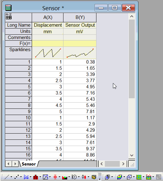 Help Online - Quick Help - FAQ-718 How to Plot Multiple Blocks of Data ...