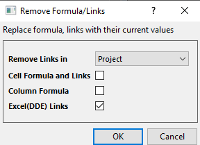 Help Online - Quick Help - FAQ-1134 How to remove DDE links in a project?