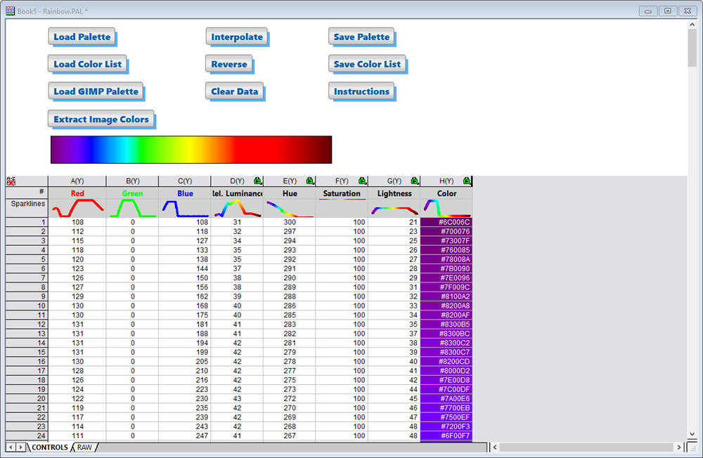 Color Editor