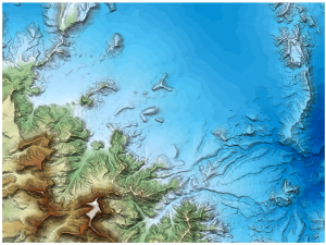 Raised Relief Map
