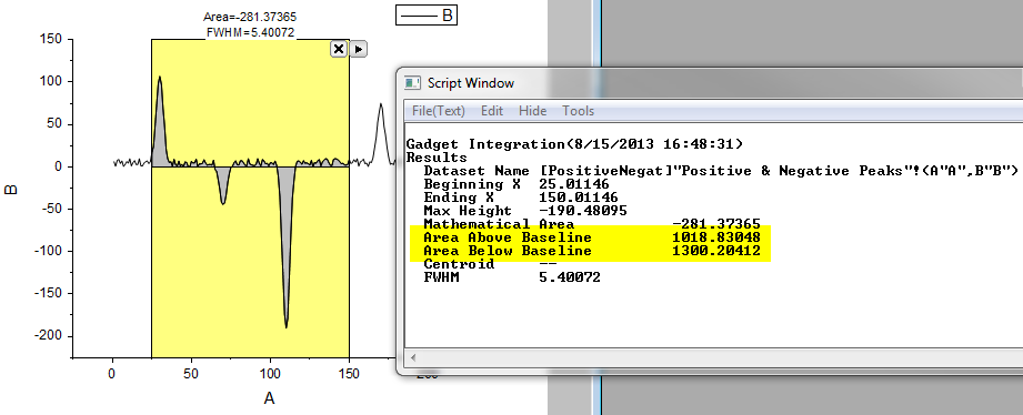 Integration Gadget: More Area Options and Keep Shaded Color after ...