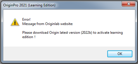 OriginPro Learning Edition