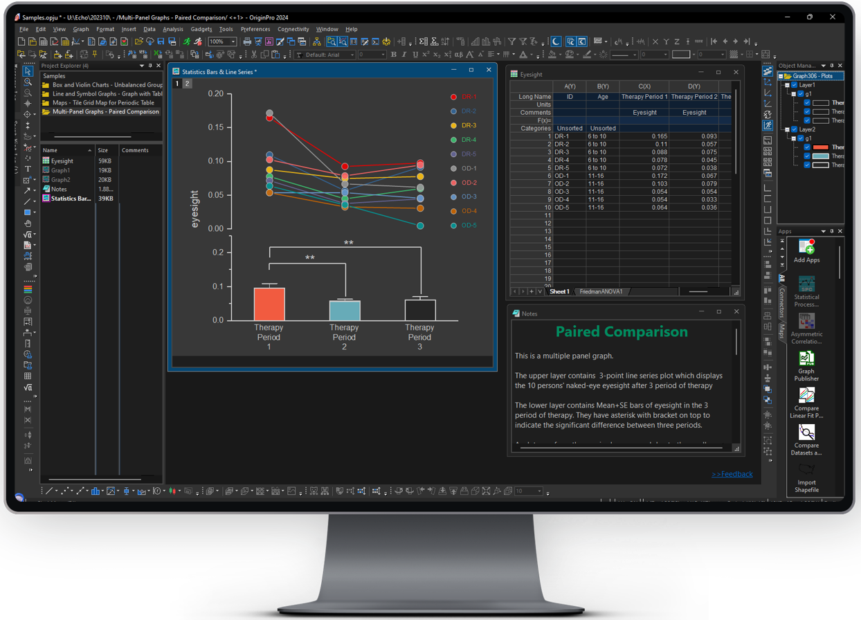 Origin: Data Analysis and Graphing Software